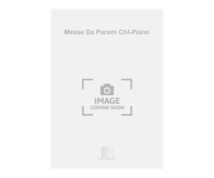 Messe Da Pacem Cht-Piano