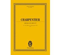 Messe de Minuit H 9: mixed choir (SATB) with soloists (SSATB), 2 flutes, strings and basso continuo. Partition d'étude.