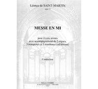 Messe En Mi Opus 13 / Set De Partitions