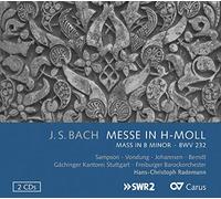 Johann Sebastian Bach – Messe en si mineur, BWV 232 – CD – Carus