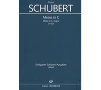 Messe Nr.4 C-Dur D 452, Klavierauszug