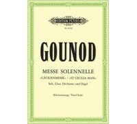Messe solennelle "St Cecilia Mass" (Score vocal)