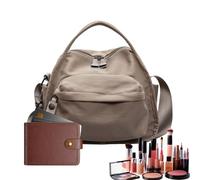 Messenger Handbag - Wallet Organizer, Chic Tote, Daily Travel Companion, Office Commute Everyday Lifestyle Accessory Outdoor City Fashion Bag Campus Shopping Essential