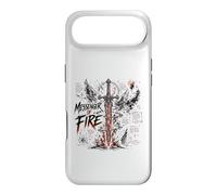 Messenger of Fire Épée d'ange flamboyante chrétienne Coque pour iPhone Air