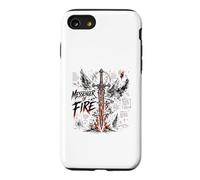 Messenger of Fire Épée d'ange flamboyante chrétienne Coque pour iPhone SE (2020) / 7/8