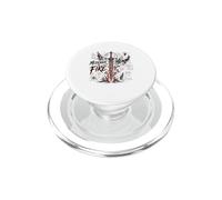 Messenger of Fire Épée d'ange flamboyante chrétienne PopSockets PopGrip pour MagSafe