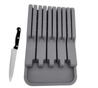 Messer Organizer-Kitchen Cutter Organizer Holder, Organisateur de couverts | Rangement dessiné, organisateur de la fente pour couverts, support de couteau, organisateur de tiroirs de cuisine