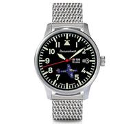 Messerschmitt Aristo BF108-90M Montre d'aviateur automatique en acier inoxydable pour homme