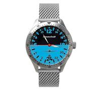 Messerschmitt Aristo ME 108/108-24DR-BM Montre d'aviateur pour homme Bleu