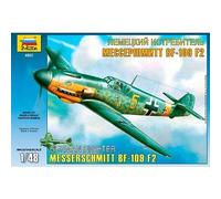 Messerschmitt Bf-109 F2 German Fighter-Zvezda