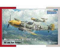 SPECIAL HOBBY 72474 MAQUETTE AVION MESSERSCHMITT BF 109E-1/B "HIT AND RUN RAIDER