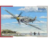 Messerschmitt Bf 109E-1 'J/88 Legion Condor' Special Hobby SH72459 1/7