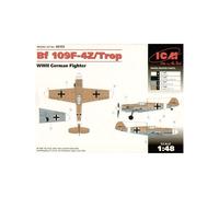 ICM 48105 - 1:48 Messerschmitt Bf 109F-4Z / Trop - Neuf