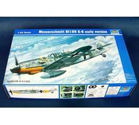 Messerschmitt BF109 G-6 Tôt Version (Kit Plastique) - TRUMPETER TM02407 1/24