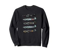 Messerschmitt BF109 WW2 Fighter Aircraft Sweatshirt