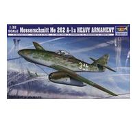 Trumpeter Maquette Messerschmitt Me 262 A-1a Armement lourd (avec roquette R4m) 1:32e