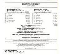 Messes En La, En Ut, En Mi Bemol, Pieces Sacrees Soli