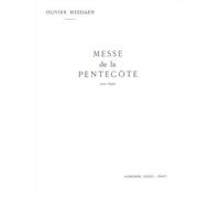 MESSIAEN O. - MESSE DE LA PENTECOTE - ORGUE