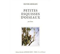 MESSIAEN O. - PETITES ESQUISSES D'OISEAUX - PIANO