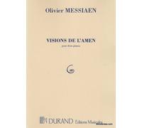 MESSIAEN O. - VISIONS DE L'AMEN - 2 PIANOS