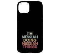 Messiah Name Messiah Personalized Name First Given Coque pour iPhone 15 Plus