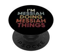 Messiah Name Messiah Personalized Name First Given PopSockets PopGrip Adhésif