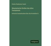 Messianische Stellen Des Alten Testaments
