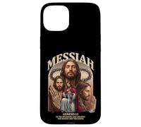 Messie Jésus Christ Bootleg Esthétique Chrétien Coque pour iPhone 15 Plus