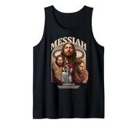 Messie Jésus Christ Bootleg Esthétique Chrétien Débardeur
