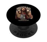 Messie Jésus Christ Bootleg Esthétique Chrétien PopSockets PopGrip Adhésif
