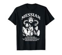 Messie Jésus Matthieu 11:28 Paix Verset de la Bible Religieux T-Shirt