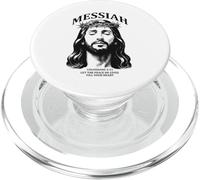 Messie Matthieu 11:28 Paix Verset de la Bible Jésus Religieux PopSockets PopGrip pour MagSafe