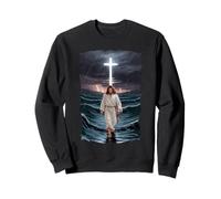 Messie Tempête d'eau Saint Dieu Sweatshirt