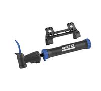 Messingschlager Accessori Sport Mini Palla pompa trainante telescopio + FA Palla, Noir