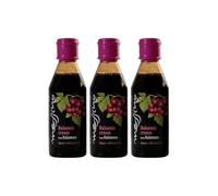Messino Crème de Vinaigre Balsamique Grec - Glaçure Aigre-Douce Naturelle Sans Sucre Ajouté, Idéale pour Salades, Marinades & Desserts - Paquet de 3 x 250 ml (750 ml au total)