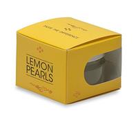 Messino Perles de Citron - 50 ml | Perles de Saveur Gastronomiques | Condiment Innovant pour Entrées, Plats, Salades, Desserts et Cocktails | Produit Artisanal de Grèce