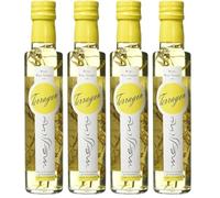 Messino Vinaigre Blanc à l’Estragon Grec - Paquet de 2 x 250 ml (Total 500 ml) | Vinaigre de Vin Blanc Aromatisé aux Herbes | Condiment Méditerranéen | Sans Sucre Ajouté