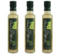 Messino Vinaigre de Vin Blanc Grec Authentique - Pack de 3 x 250 ml (750 ml) - Sans Sucre Ajouté, Saveur Élégante et Distinctive, Convient Végétariens et Véganes