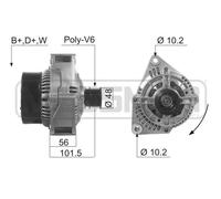 Messmer Alternateur Générateur 90A 14V Pour Mercedes-Benz C-Class 200 E