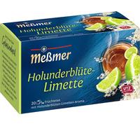 Meßmer Fleur de sureau Citron vert Infusion de fruits aromatisée florale 45g