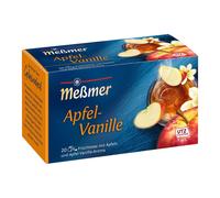 Meßmer Infusion de fruits pomme vanille goût aromatisé 50g