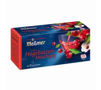 Meßmer Mélange doux de cynorrhodons Infusion de fruits Hibiscus 75g Pack de 12