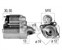 MESSMER Starter 0.9 KW Pour Mazda 323 F V 1.5 16V 1.8 1.3 KIA Rio Kombi Carens