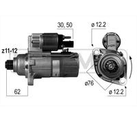 MESSMER Starter 2 KW Pour VW Touran 2.0 TDI 16V Passat Variant Audi A3 220535A
