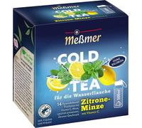 Meßmer Thé COLD TEA 105565 Citron-menthe 14p.