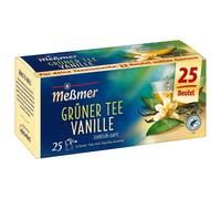 Meßmer Thé vert aromatisé à la vanille 25 sachets de thé 43g