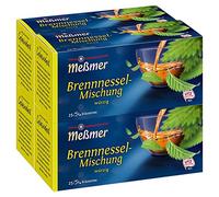 Messmer Tisane Mélange d'Orties avec du Réglisse/du Fenouil 25 Sachets 85 g - Lot de 6