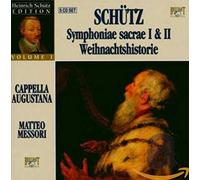 Messori, Matteo - Heinrich Schutz Edition vol. 1 - Symphoniae Sacrae 1 et 2 / Weihnachtshistorie