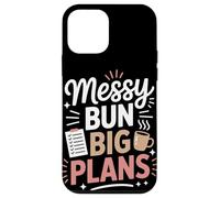 Messy Bun Big planifie l'autonomisation des Femmes et l'égalité des Femmes Coque pour iPhone 12 Mini