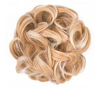 Messy Bun Extensions de cheveux 1 pièce, postiche épaisse pour un usage quotidien, postiche de chignon désordonné, chignon désordonné, chouchous synthétiques, ondulés et bouclés
